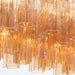 Crystorama - ADD-337-AG-AM - 16 Light Linear Chandelier - Addis - Aged Brass