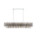 Crystorama - ADD-337-CH-SM - 16 Light Linear Chandelier - Addis - Polished Chrome