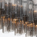 Crystorama - ADD-337-CH-SM - 16 Light Linear Chandelier - Addis - Polished Chrome