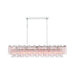 Crystorama - ADD-337-CH-SP - 16 Light Linear Chandelier - Addis - Polished Chrome