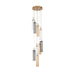 Crystorama - ADD-405-AG-AU - LED Pendant - Addis - Aged Brass