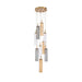 Crystorama - ADD-405-AG-AU - LED Pendant - Addis - Aged Brass
