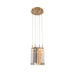 Crystorama - ADD-405-AG-AU - LED Pendant - Addis - Aged Brass