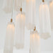 Crystorama - ADD-405-AG-WH - LED Pendant - Addis - Aged Brass