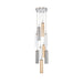 Crystorama - ADD-405-CH-AU - LED Pendant - Addis - Polished Chrome