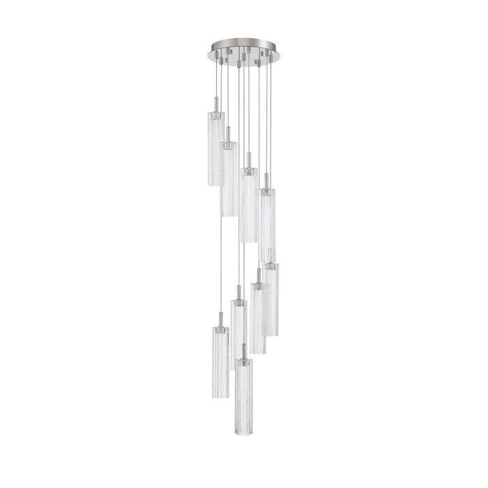 Crystorama - ADD-405-CH-CL - LED Pendant - Addis - Polished Chrome