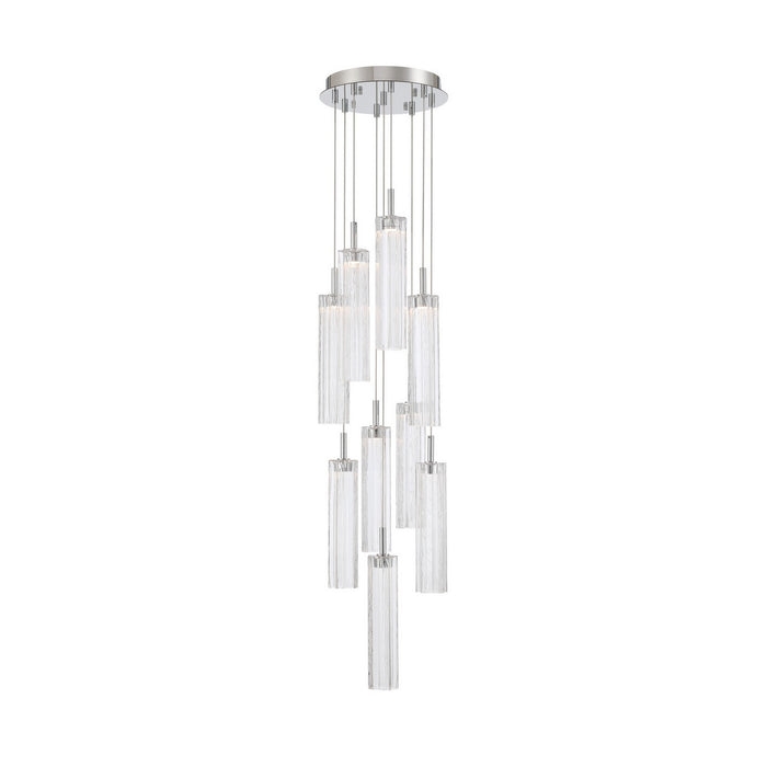 Crystorama - ADD-405-CH-CL - LED Pendant - Addis - Polished Chrome