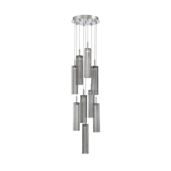 Crystorama - ADD-405-CH-SM - LED Pendant - Addis - Polished Chrome