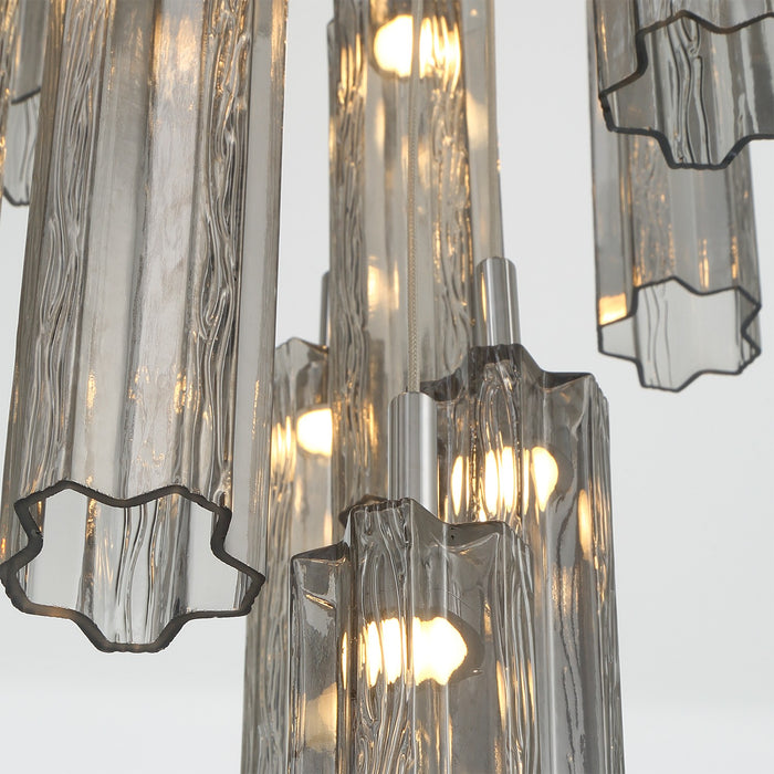 Crystorama - ADD-405-CH-SM - LED Pendant - Addis - Polished Chrome