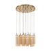 Crystorama - ADD-415-AG-AM - LED Pendant - Addis - Aged Brass