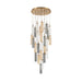 Crystorama - ADD-415-AG-AU - LED Pendant - Addis - Aged Brass