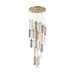 Crystorama - ADD-415-AG-AU - LED Pendant - Addis - Aged Brass