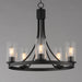 Maxim - 10465CDBK - Five Light Chandelier - Livingston - Black