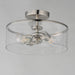 Maxim - 10469CDSN - Two Light Semi-Flush Mount - Livingston - Satin Nickel