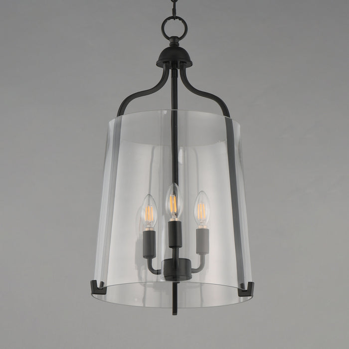 Maxim - 5683CLBK - Three Light Foyer Pendant - Bellmore - Black
