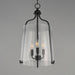 Maxim - 5683CLBK - Three Light Foyer Pendant - Bellmore - Black