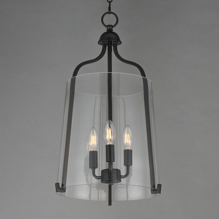 Maxim - 5683CLBK - Three Light Foyer Pendant - Bellmore - Black