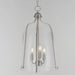 Maxim - 5683CLSN - Three Light Foyer Pendant - Bellmore - Satin Nickel