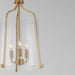 Maxim - 5683CLNAB - Three Light Foyer Pendant - Bellmore - Natural Aged Brass