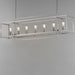 Maxim - 10417SN - Seven Light Linear Pendant - Gridline - Satin Nickel