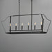 Maxim - 10427BK - Six Light Linear Pendant - Arden - Black