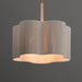 Maxim - 12833OFNAB - Three Light Pendant - Corsica - Natural Aged Brass