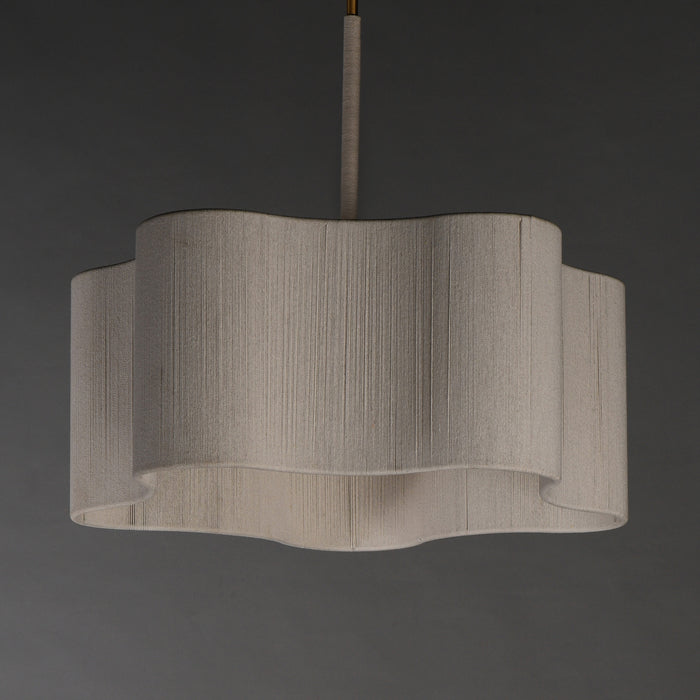 Maxim - 12835OFNAB - Five Light Pendant - Corsica - Natural Aged Brass