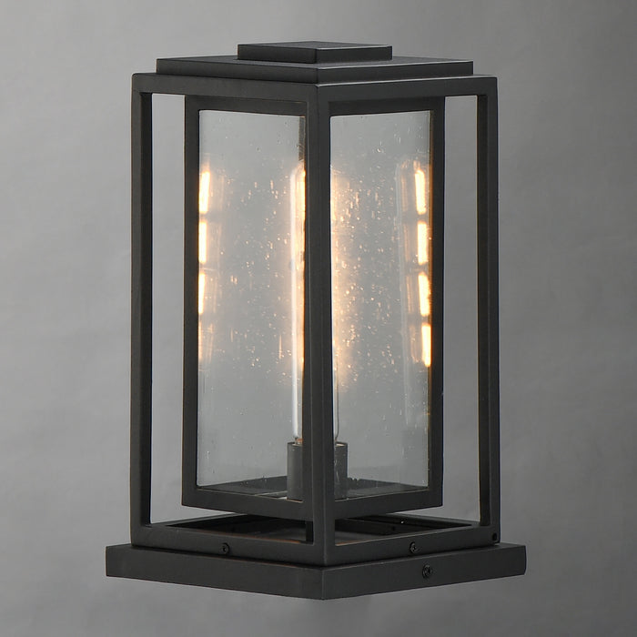 Maxim - 3037CDBK - One Light Deck Lantern - Cabana - Black