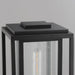 Maxim - 3037CDBK - One Light Deck Lantern - Cabana - Black