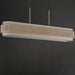 Maxim - 12817OFNAB - Seven Light Linear Pendant - Seacliff - Natural Aged Brass