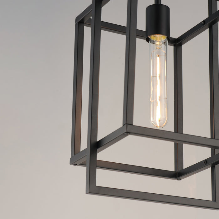 Maxim - 10411BK - One Light Pendant - Gridline - Black