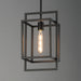 Maxim - 10411BK - One Light Pendant - Gridline - Black