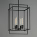 Maxim - 10412BK - Four Light Pendant - Gridline - Black