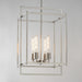 Maxim - 10412SN - Four Light Pendant - Gridline - Satin Nickel