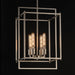 Maxim - 10412SN - Four Light Pendant - Gridline - Satin Nickel