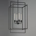 Maxim - 10413BK - Four Light Pendant - Gridline - Black