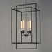 Maxim - 10413BK - Four Light Pendant - Gridline - Black