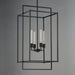 Maxim - 10413BK - Four Light Pendant - Gridline - Black