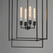 Maxim - 10413BK - Four Light Pendant - Gridline - Black