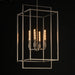 Maxim - 10413SN - Four Light Pendant - Gridline - Satin Nickel