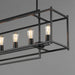 Maxim - 10416BK - Six Light Linear Pendant - Gridline - Black