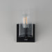 Maxim - 10461CDBK - One Light Wall Sconce - Livingston - Black