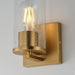 Maxim - 10461CDNAB - One Light Wall Sconce - Livingston - Natural Aged Brass