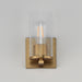 Maxim - 10461CDNAB - One Light Wall Sconce - Livingston - Natural Aged Brass