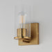 Maxim - 10461CDNAB - One Light Wall Sconce - Livingston - Natural Aged Brass