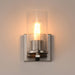 Maxim - 10461CDSN - One Light Wall Sconce - Livingston - Satin Nickel