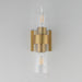 Maxim - 10462CDNAB - Two Light Wall Sconce - Livingston - Natural Aged Brass