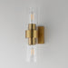 Maxim - 10462CDNAB - Two Light Wall Sconce - Livingston - Natural Aged Brass