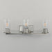 Maxim - 10463CDSN - Three Light Bath Vanity - Livingston - Satin Nickel