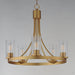 Maxim - 10465CDNAB - Five Light Chandelier - Livingston - Natural Aged Brass